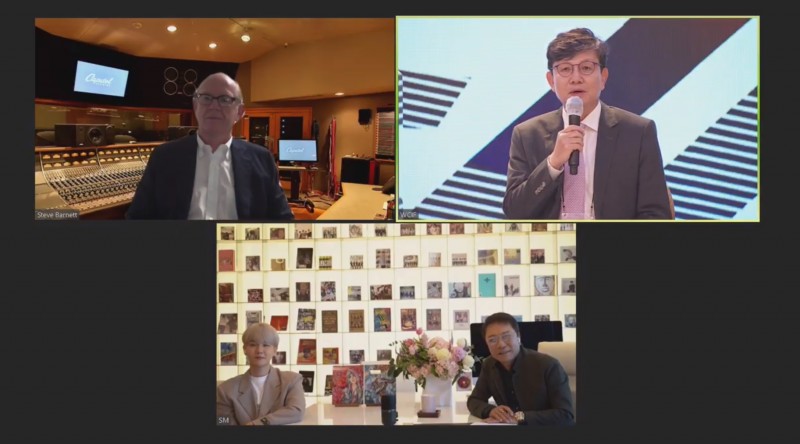 李秀满总制作人作为首届世界文化产业论坛韩国文化界代表人士出席主题演讲！