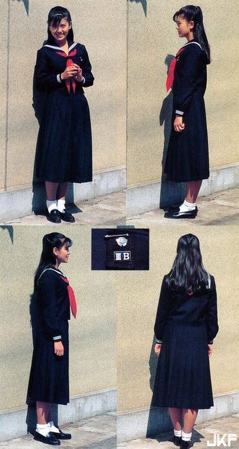 日本女高中生制服演變史，這樣下去以後一定只穿內褲
