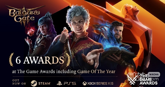 TGA 2023完整获奖名单公布：《博德之门3》获年度游戏大奖详情