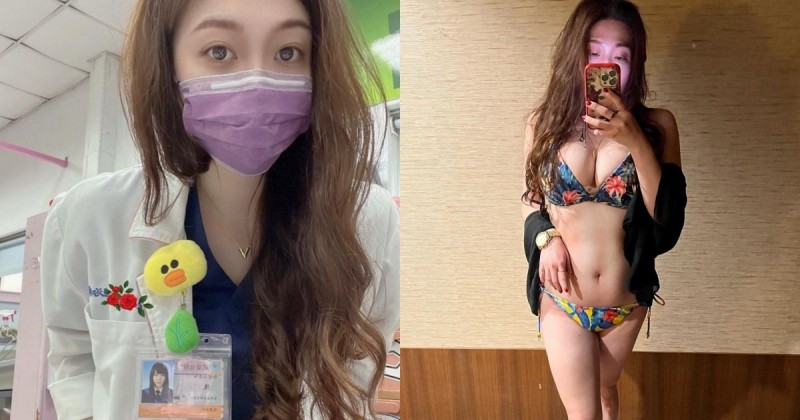 超兇猛「辣妹物理治療師」！下班後大膽解放，「渾圓巨乳」挺出換治療你眼睛