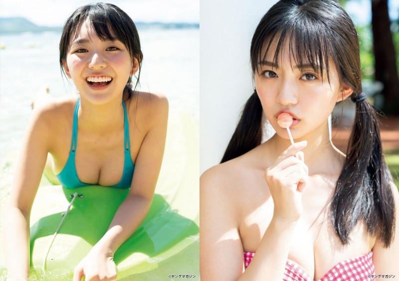 全日本最可愛17歲！2019雜誌小姐冠軍「豊田ルナ」泳裝初解禁　青春的乳搖94讚