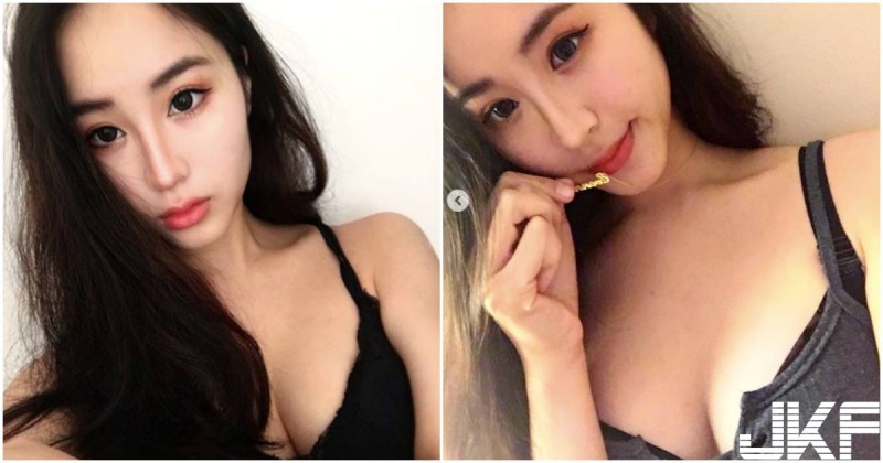 火辣魔鬼曲線！正妹每天都是低胸裝，領口一開「美乳溢出」！