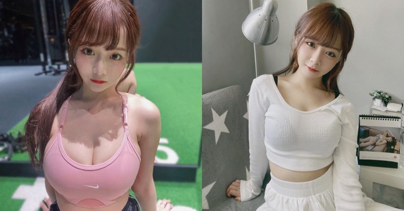 無敵的吧！神正甜美女孩「倩倩」反差超大，可愛臉蛋下藏「超兇曲線」