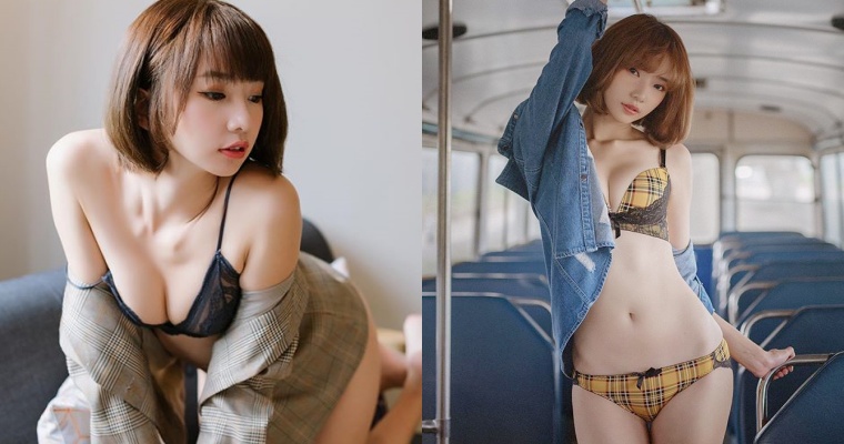 短髮控站出來！「童顏尬 E 奶」蹦出新滋味！呆萌正妹「優寶」天使臉、魔鬼身超可口…