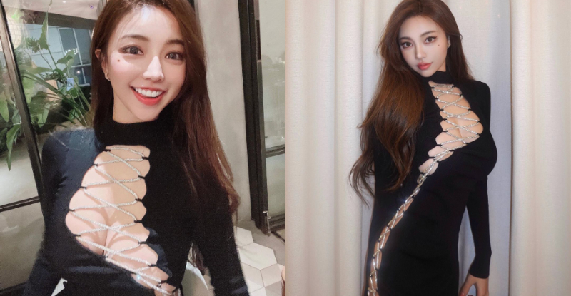 「猖狂辣妹」戰服意外反穿，「乳味四溢」才是最正確模式！